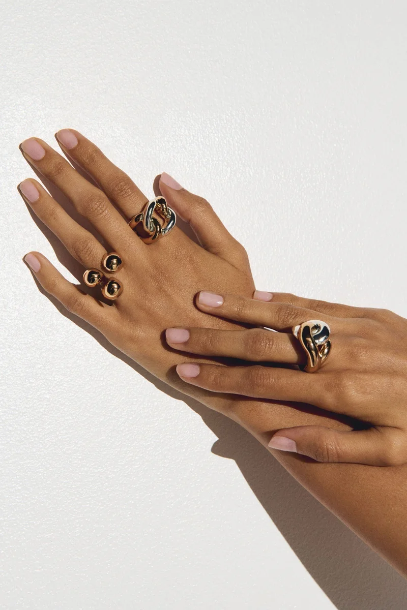 H&M  3-pack rings for Women | Best Price UAE